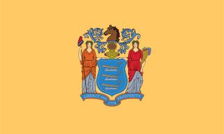 Нью-Джерси (США) - флаг
