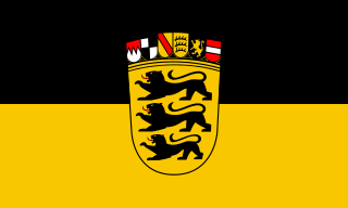 Baden-Württemberg (Alemanha) - bandeira