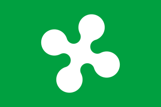 Ломбардия (Италия) - флаг