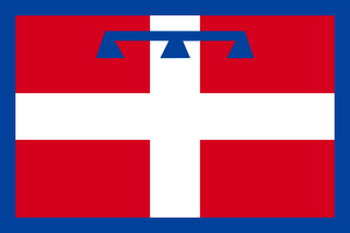 Пьемонт (Италия) - флаг
